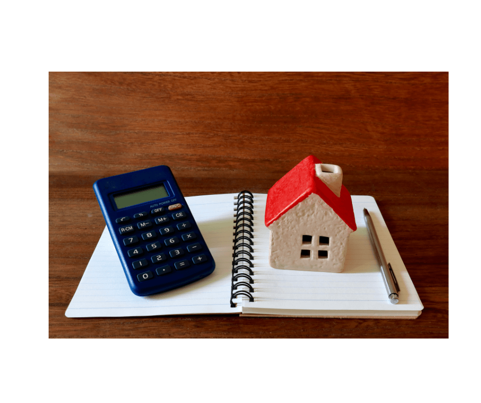 House with calculator